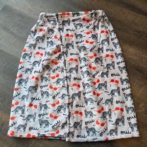 Cheetah Fleece Body Towel M/L